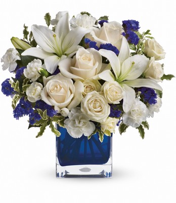 Sapphire Skies Bouquet from Richardson's Flowers in Medford, NJ